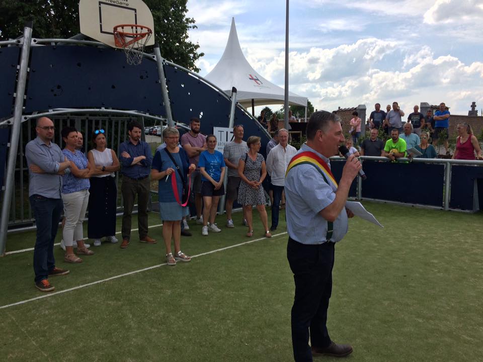 Nouvelle zone multisports à Bois-de-Villers